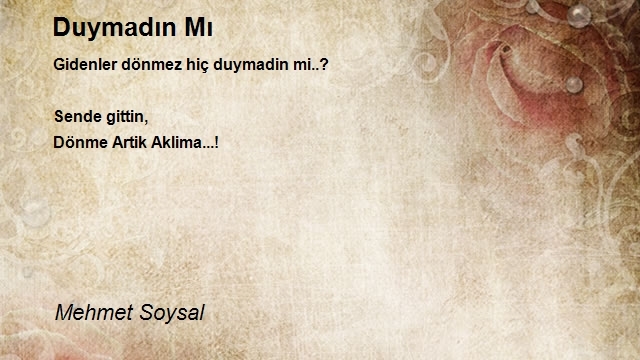 Mehmet Soysal