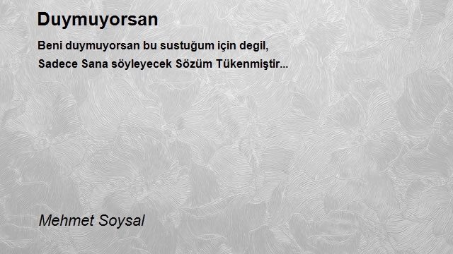 Mehmet Soysal