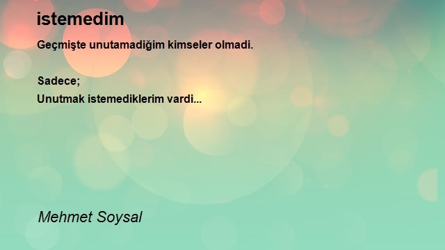 Mehmet Soysal