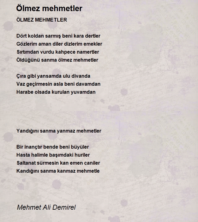 Mehmet Ali Demirel