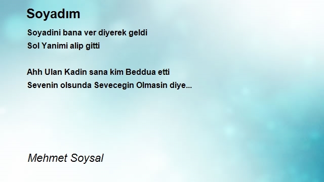 Mehmet Soysal