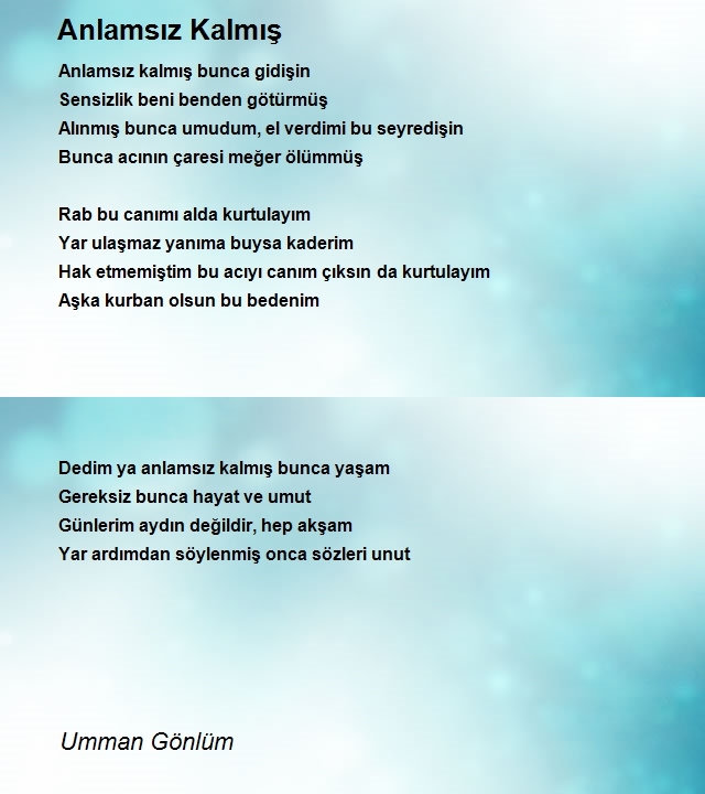 Umman Gönlüm