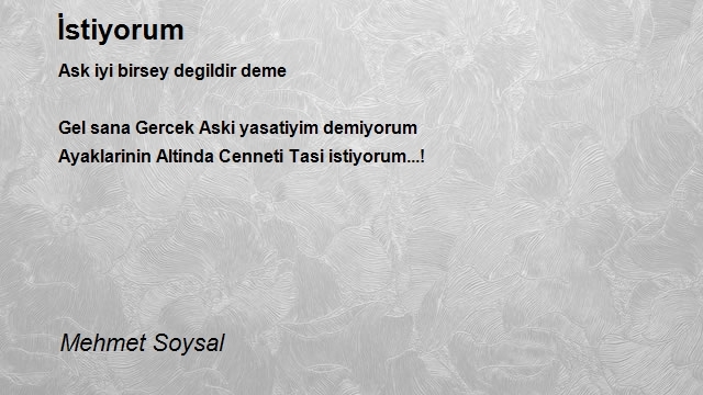 Mehmet Soysal