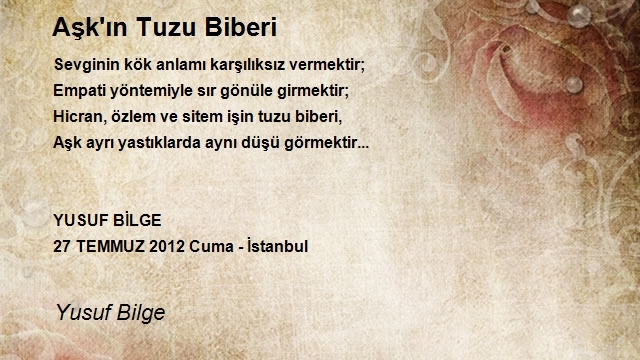 Yusuf Bilge