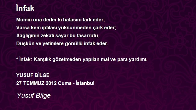 Yusuf Bilge