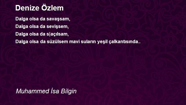 Muhammed İsa Bilgin