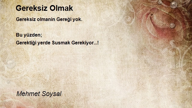 Mehmet Soysal