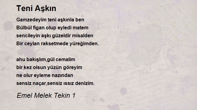 Emel Melek Tekin 1