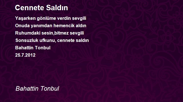 Bahattin Tonbul