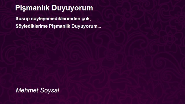 Mehmet Soysal