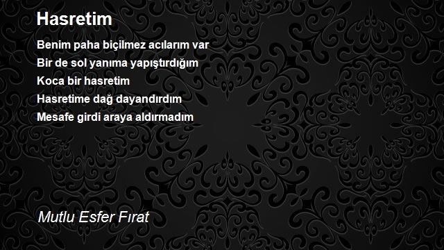 Mutlu Esfer Fırat