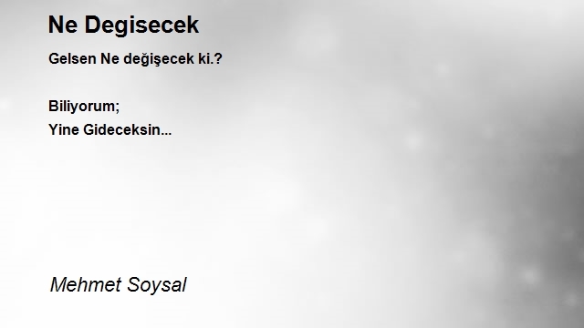 Mehmet Soysal