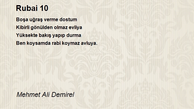 Mehmet Ali Demirel