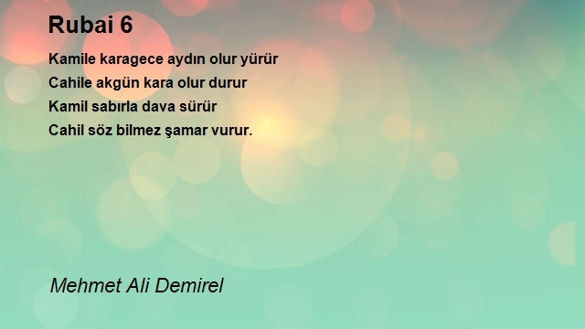 Mehmet Ali Demirel