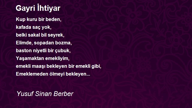 Yusuf Sinan Berber