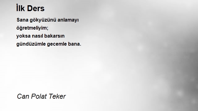 Can Polat Teker