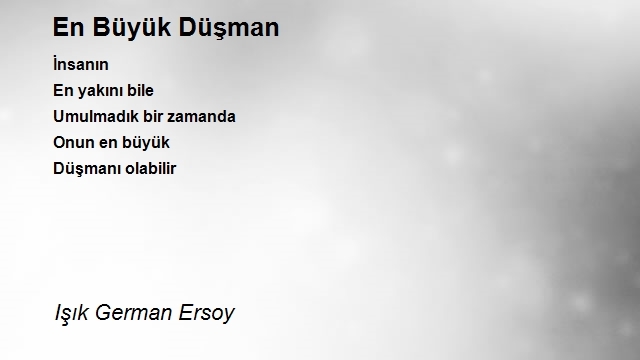 Işık German Ersoy 