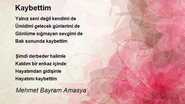 Mehmet Bayram Amasya