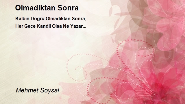 Mehmet Soysal