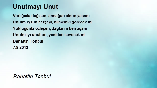 Bahattin Tonbul