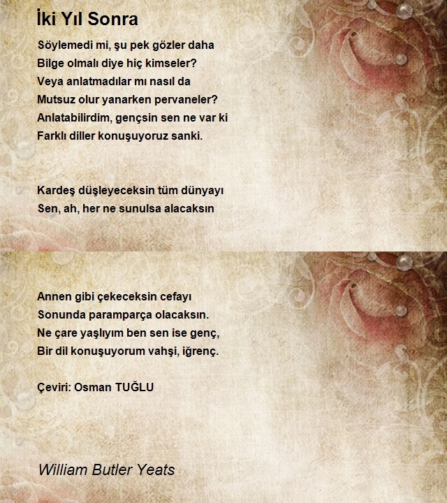 William Butler Yeats