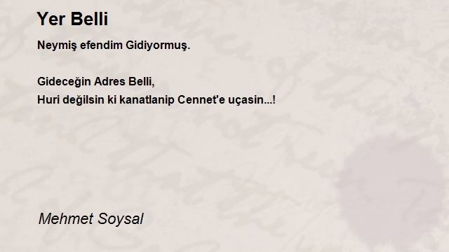 Mehmet Soysal