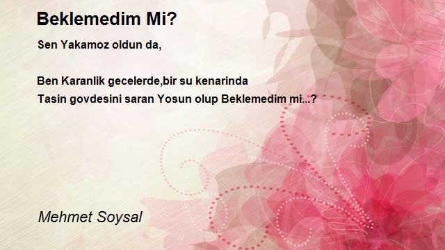 Mehmet Soysal