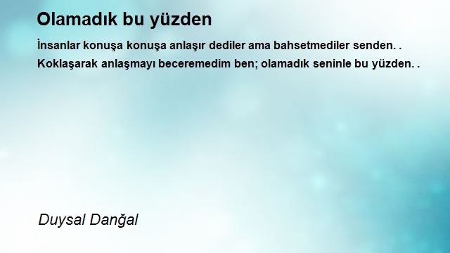 Duysal Danğal