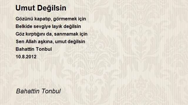 Bahattin Tonbul