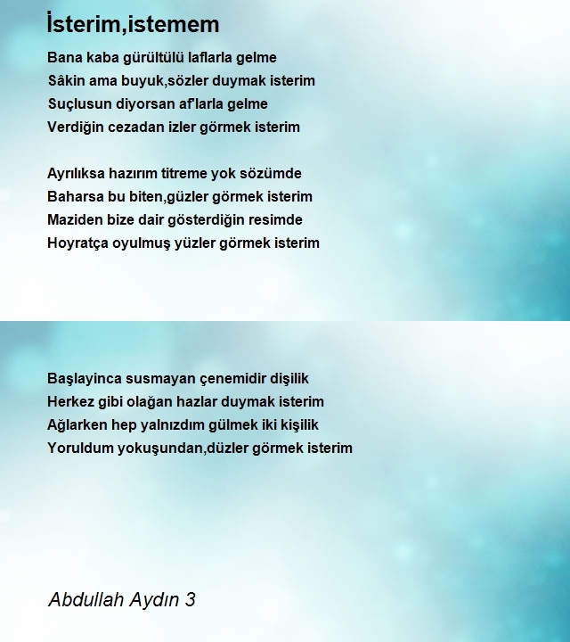 Abdullah Aydın 3