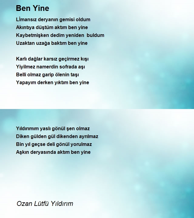 Ozan Lütfü Yıldırım