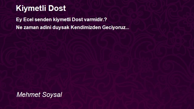 Mehmet Soysal