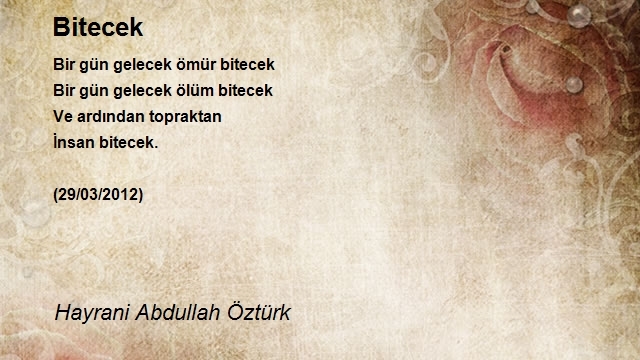 Hayrani Abdullah Öztürk