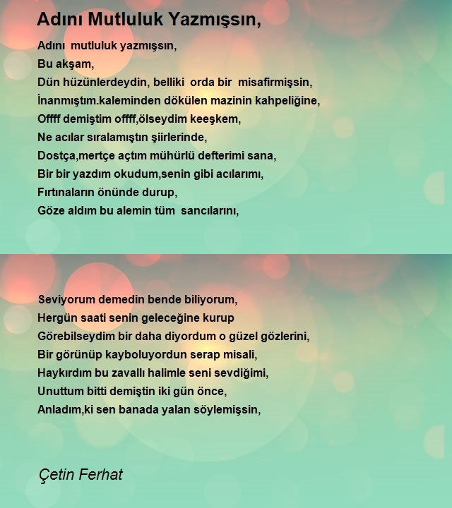 Çetin Ferhat