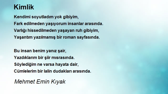 Mehmet Emin Kıyak