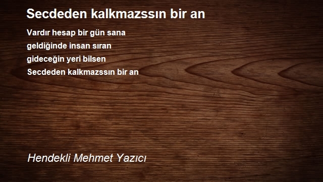 Hendekli Mehmet Yazıcı