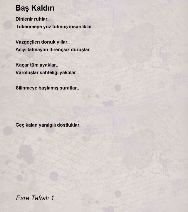 Esra Tafralı 1