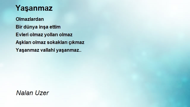 Nalan Uzer