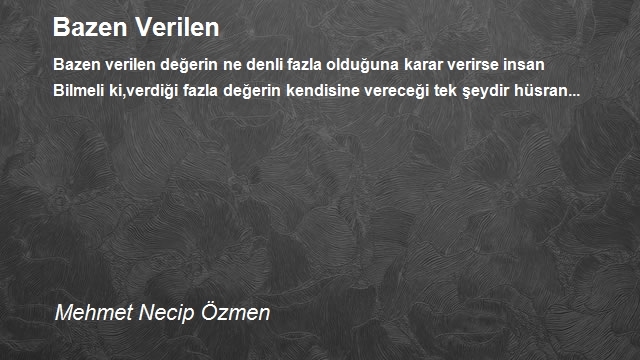 Mehmet Necip Özmen