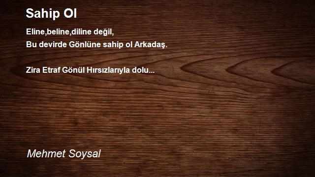 Mehmet Soysal