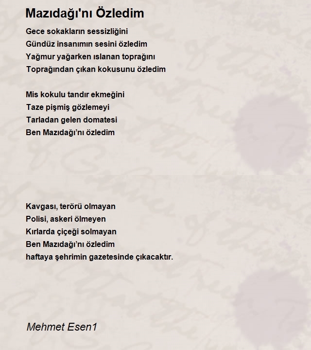 Mehmet Esen1