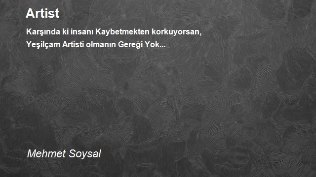 Mehmet Soysal