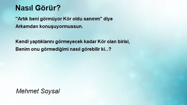 Mehmet Soysal