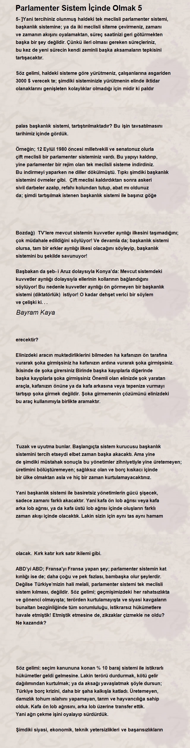 Bayram Kaya