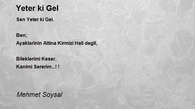 Mehmet Soysal