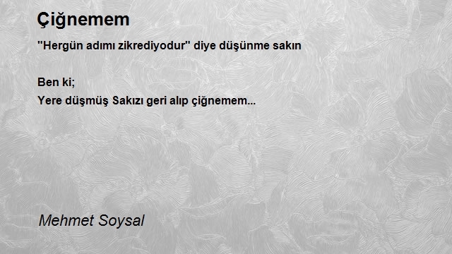 Mehmet Soysal