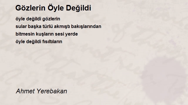 Ahmet Yerebakan