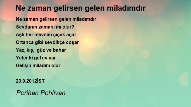 Perihan Pehlivan