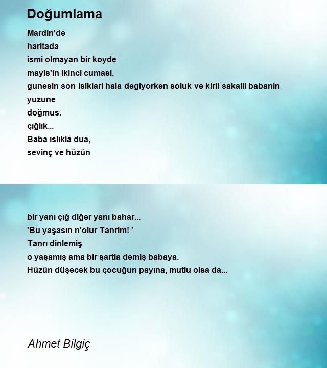 Ahmet Bilgiç