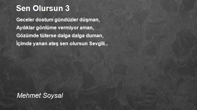 Mehmet Soysal